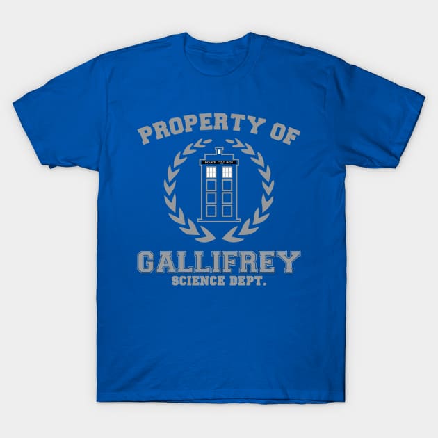 Property of Gallifrey T-Shirt by stevegoll68